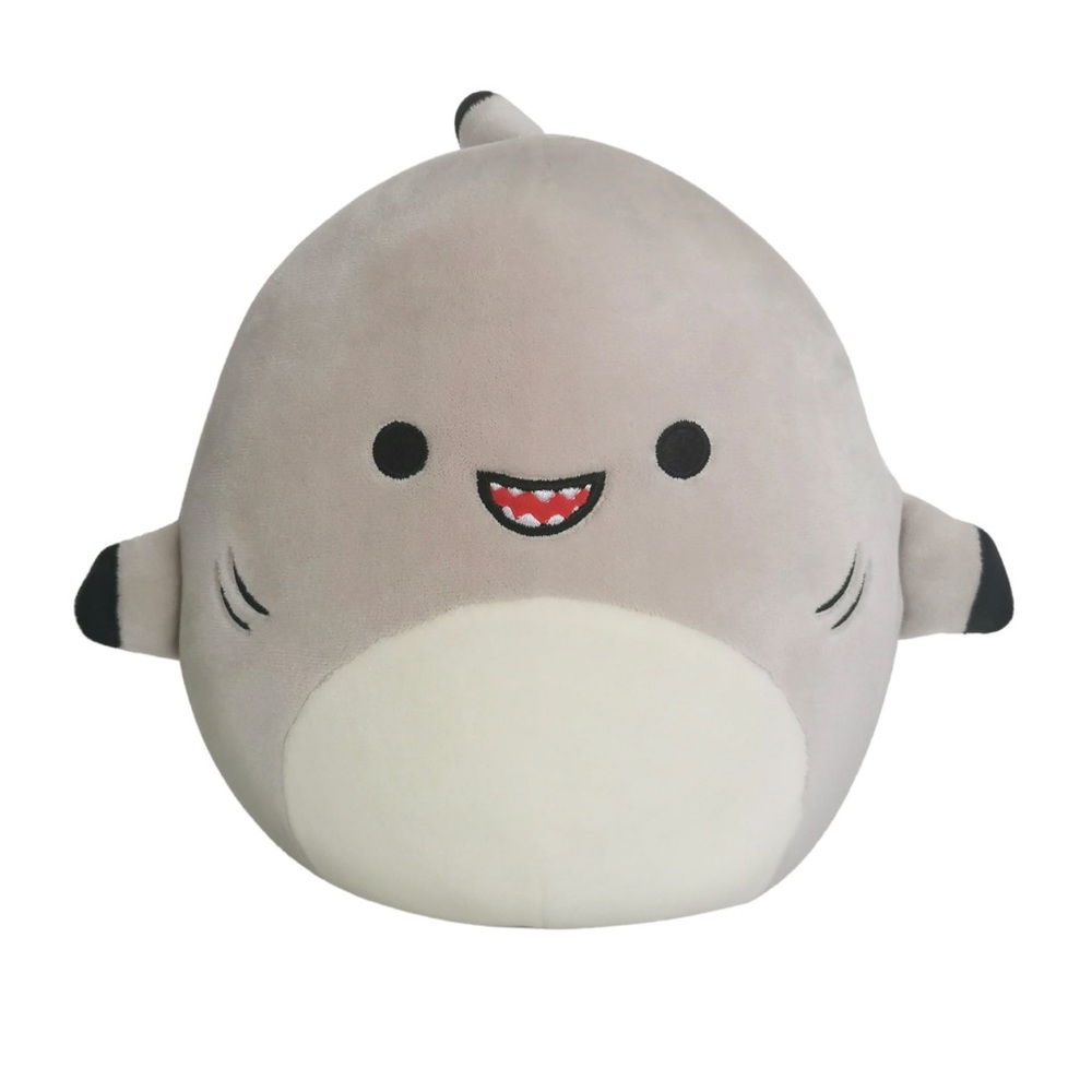 Squishmallow 7.5 inch grey shark
